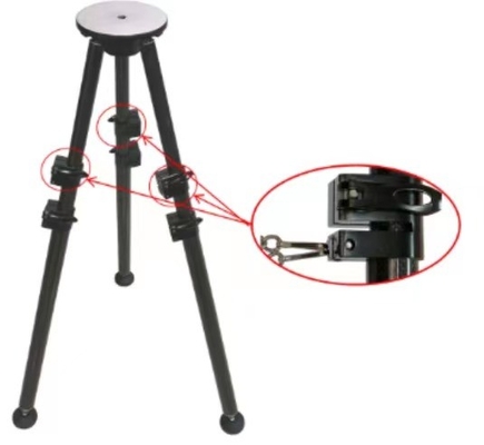 Tripódio de carbono GA-CTR3 para receptor RTK GNSS