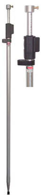 Sokkia 5/8&quot; prisma Polo da avaliação da liberação rápida 120cm