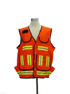 Veste reflexiva da segurança de 3M do campo de construção