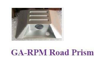 Acessórios de medição de prisma rodoviário para medições precisas 1 polegada tamanho do prisma